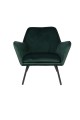 Fotel Bon Velvet zielony White Label Living
