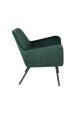 Fotel Bon Velvet zielony White Label Living