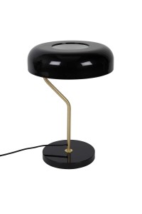 Czarna lampa biurkowa Eclipse Dutchbone