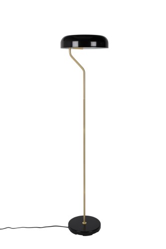 Czarna lampa podłogowa Eclipse Dutchbone