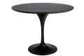 Stół Tulip czarny 100 cm MDF