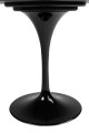Stół Tulip czarny 100 cm MDF