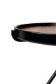 Stolik Toby ciemny orzech MDF metal