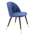 Krzesło Kotte niebieskie