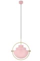 Lampa wisząca Varia różowa