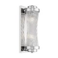 Lampa ścienna kinkiet Sergio chrom krótki