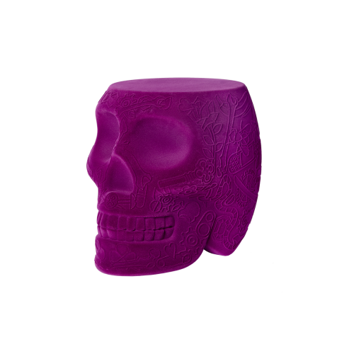 Stołek i stolik boczny Mexico Velvet QeeBoo