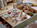 Łóżko dziecięce 200 cm chmurka tęczowa