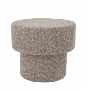 Oryginalna pufa beżowe boucle