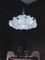 Lampa wisząca RAGNATELA 80 biała z kompozytu