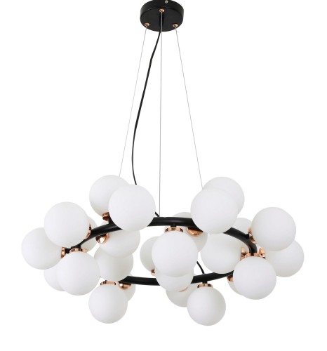Lampa Marsiada czarno-złota W25