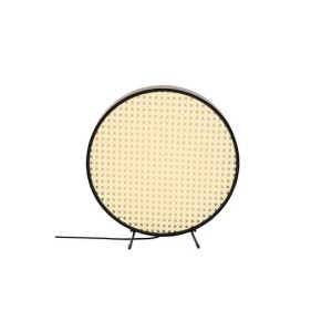 Lampa stołowa Sien Zuiver klosz z plecionki