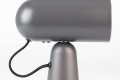 Szara lampa biurkowa Vesper