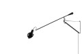 Kinkiet Rifle czarny