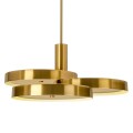 Lampa wisząca Brooklyn złota