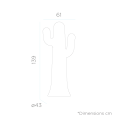 Lampa ogrodowa Pancho C limonka New Garden