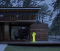 Lampa ogrodowa Pancho C limonka New Garden
