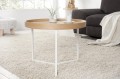 Stolik kawowy modular drewniany białe nogi 60
