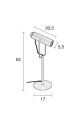 Lampa biurkowa Marlon czarna Zuiver
