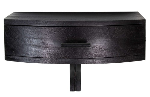 Wisząca szafka nocna Boudoir czarna Be Pure