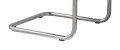 Wygodny stołek barowy 75 RIDGE RIB szary