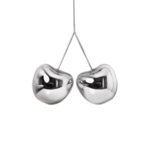 Lampa cherry srebrna
