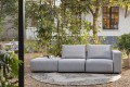 Outdoor Sofa Breeze 3 osobowa Szara prawa