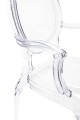 Transparentne krzesło Prince Arm