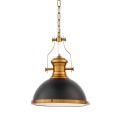 LAMPA LOFT ETTORE CZARNO-MOSIĘŻNA