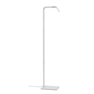 Minimalistyczna lampa podłogowa Zurich biała