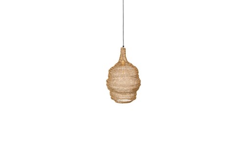 Lampa wisząca mosiężna LENA M