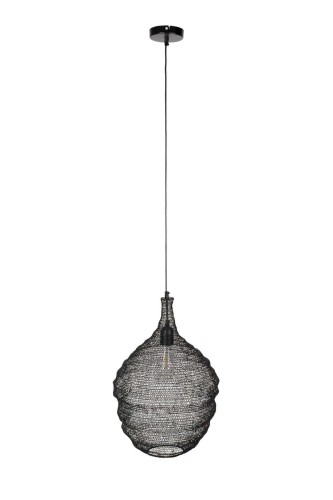 Lampa wisząca czarna LENA L
