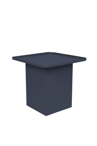 Stolik kawowy Sverre kwadratowy niebieski