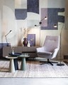 Stolik kawowy Ringar M oliwkowy White Label Living