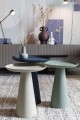 Stolik kawowy Ringar M oliwkowy White Label Living