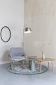Stolik kawowy Ringar L pudrowy róż White Label Living