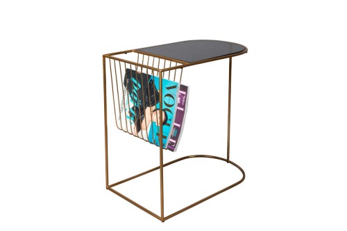 Stolik kawowy Eileen z gazetownikiem