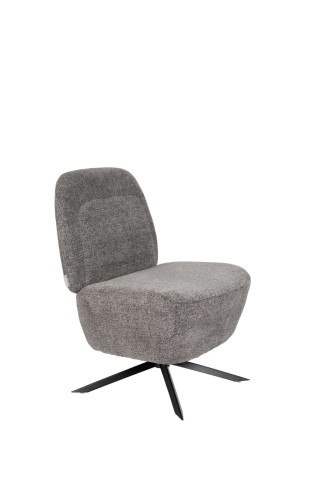 Fotel Dusk jasnoszary Zuiver