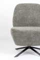Fotel Dusk jasnoszary Zuiver