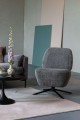 Fotel Dusk jasnoszary Zuiver