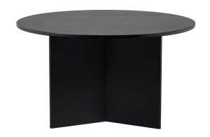 Czarny okrągły stół jadalniany Jace Woood