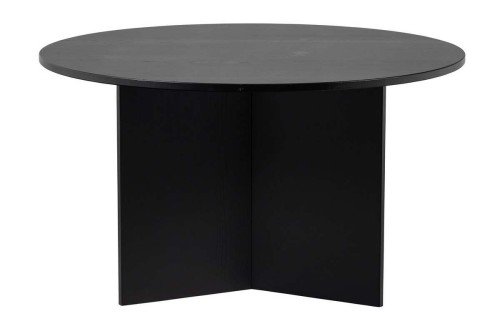 Czarny okrągły stół jadalniany Jace Woood