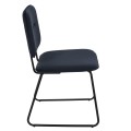 Krzesło Adele Vic granatowe