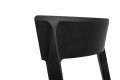 Czarne krzesło Fritz polipropylen