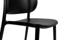 Czarne krzesło Marie polipropylen