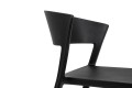 Czarne krzesło Jasper polipropylen