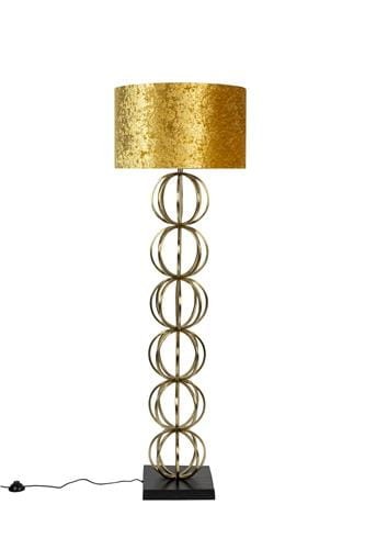 Lampa podłogowa Dalia złoty Dutchbone