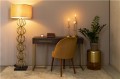 Lampa podłogowa Dalia złoty Dutchbone