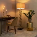 Lampa podłogowa Dalia złoty Dutchbone