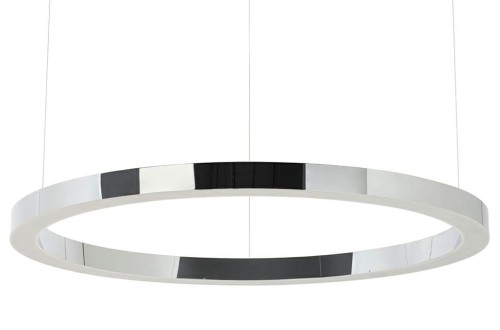 Lampa wisząca RING 100 srebrna